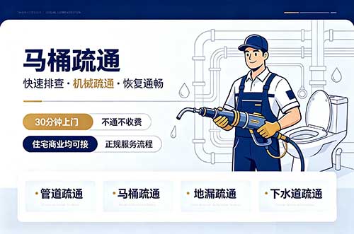 黔西南马桶疏通