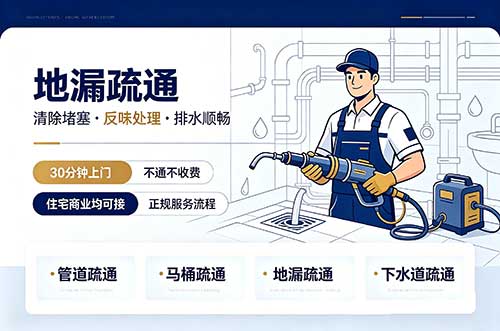 黔西南地漏疏通